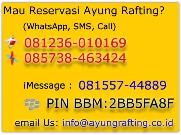 Kontak Ayung rafting